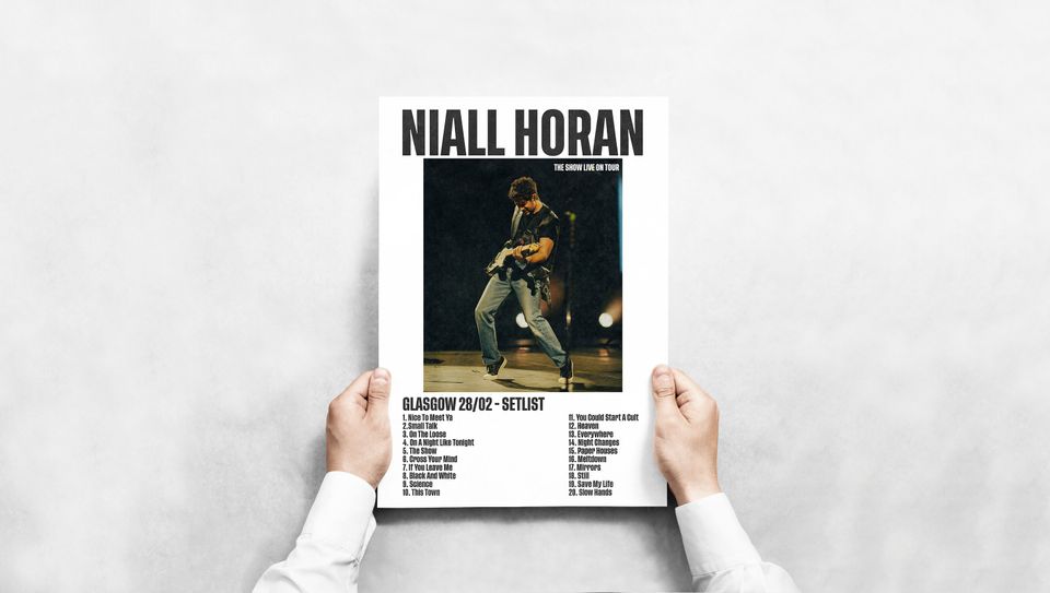 The Show Live On Tour Poster, Niall Horan Poster