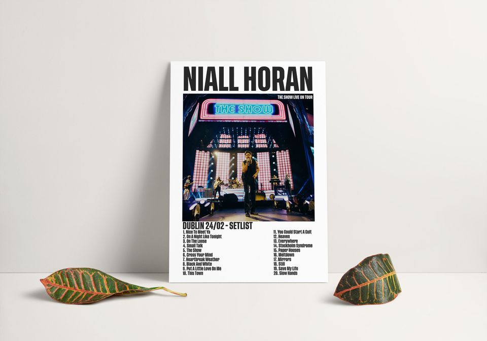 The Show Live On Tour Poster, Niall Horan Poster