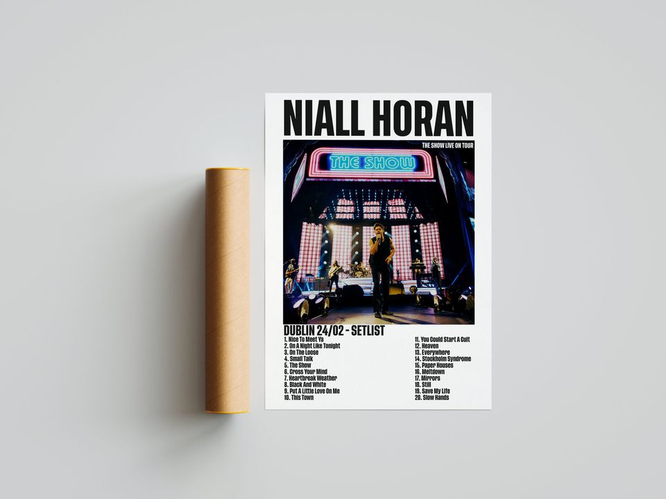 The Show Live On Tour Poster, Niall Horan Poster