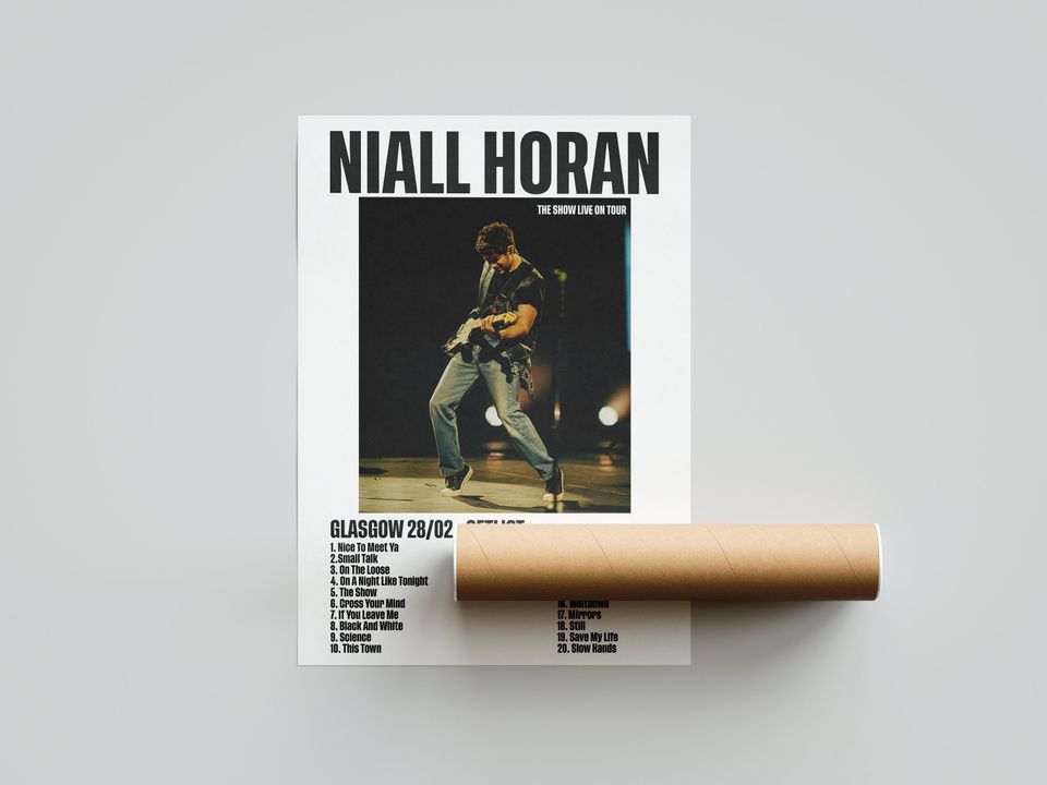 The Show Live On Tour Poster, Niall Horan Poster