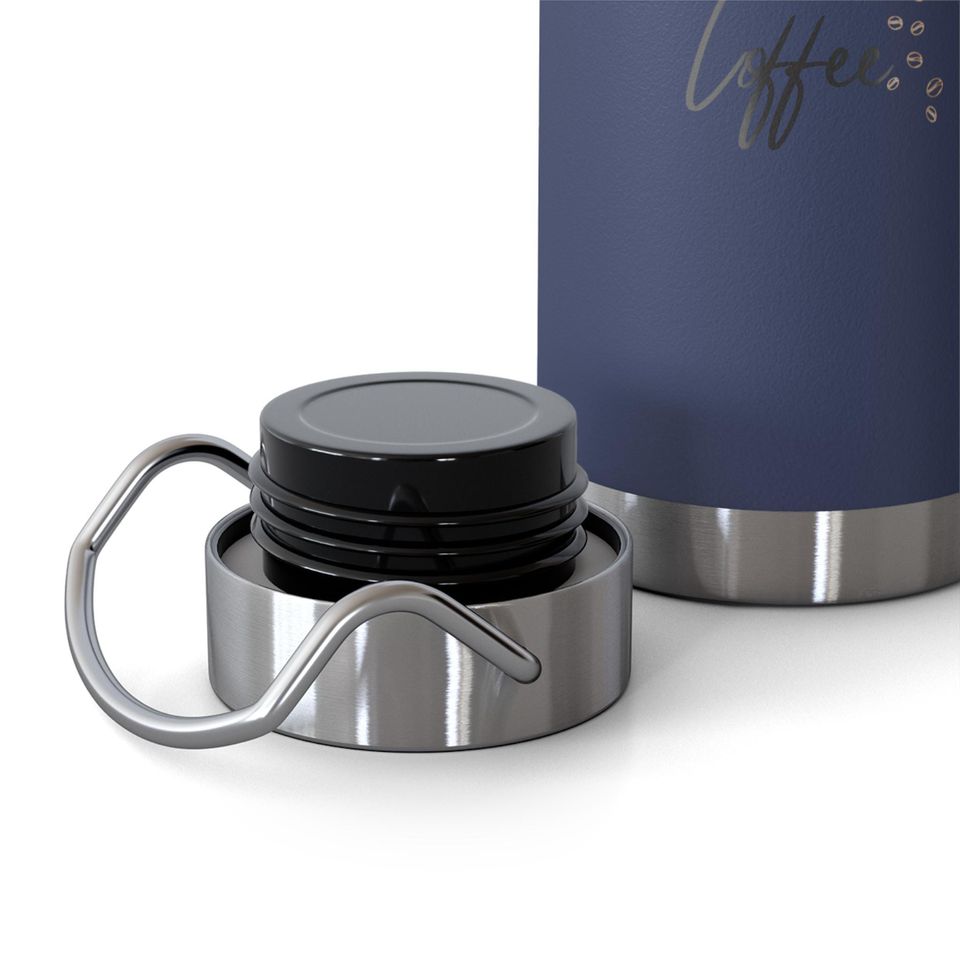 Copper Vacuum Insulated Bottle, 22oz "I Solemnly Sear...Coffee"
