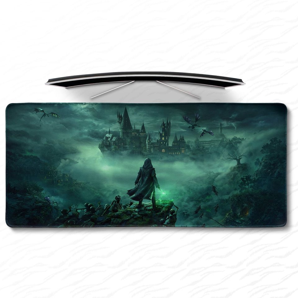 Castle Legacy Wizard Desk Mat, Popular Movie, Wizard Movie Gaming Harry Potter Deskmat