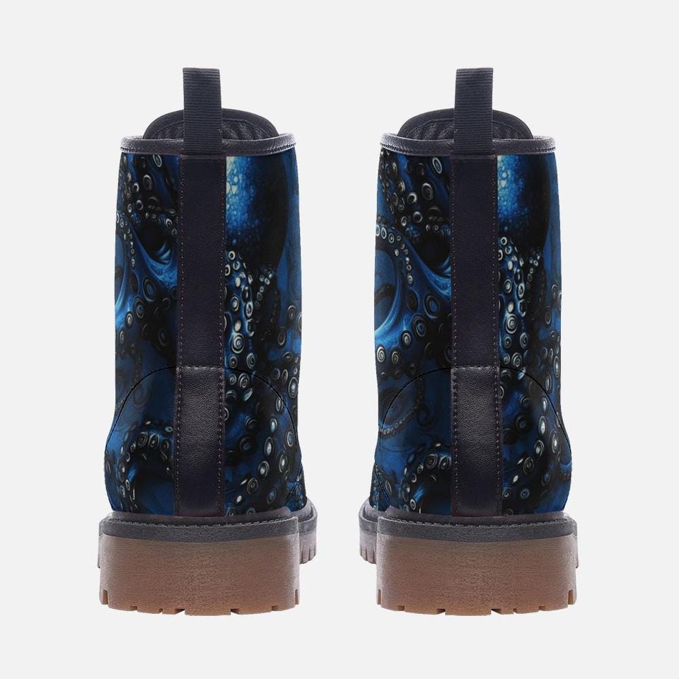 Octopus Boots Blue Octopus Boots