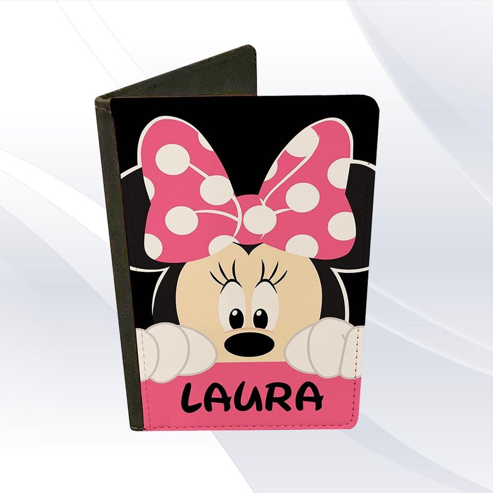 Minnie Mouse Bow Tie Passport Holder