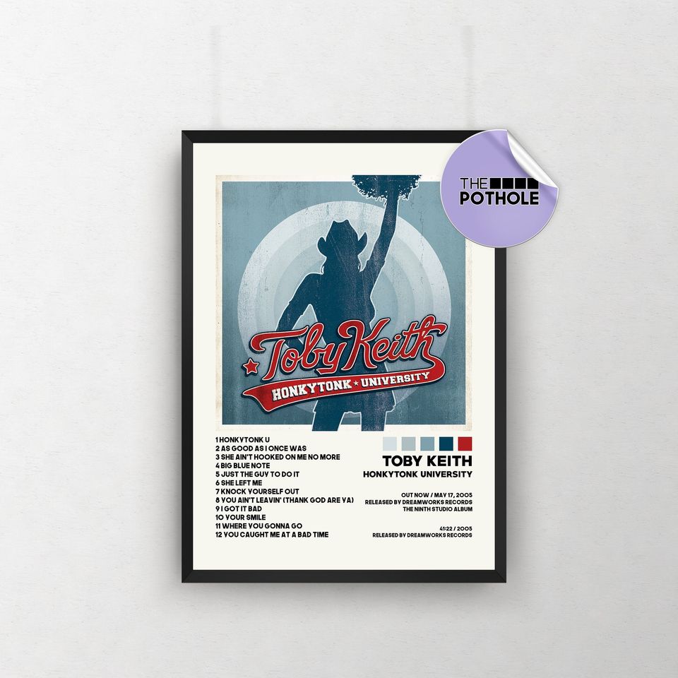 Toby Keith Posters / Honkytonk University Poster / Toby Keith