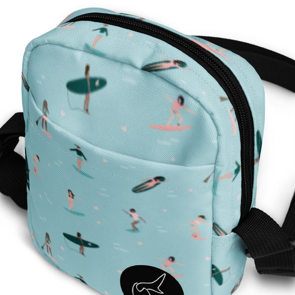 Paddle Out Surfer Crossbody Bag