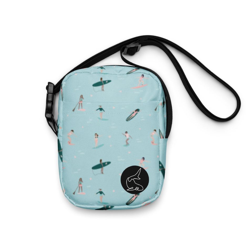 Paddle Out Surfer Crossbody Bag
