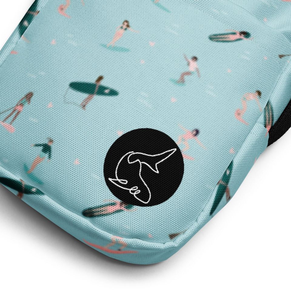 Paddle Out Surfer Crossbody Bag