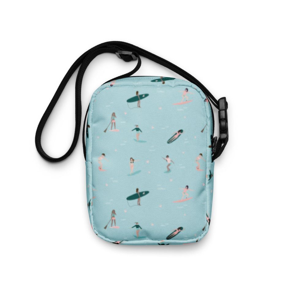 Paddle Out Surfer Crossbody Bag