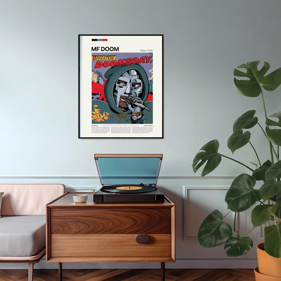 MF Dooom Vertical Poster