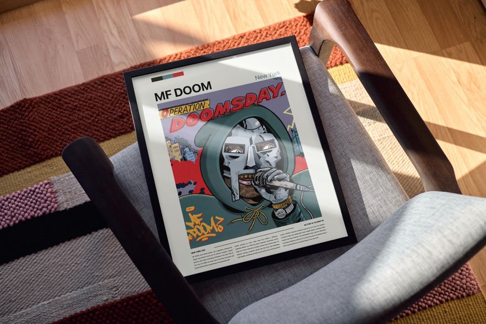 MF Dooom Vertical Poster