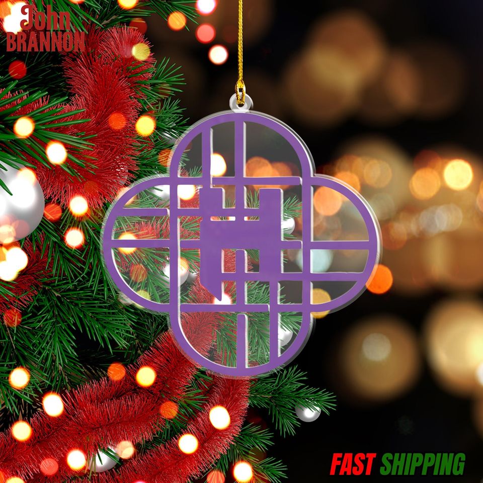 KPOP Demon Hunters Logo Ornament, KPOP Christmas Keepsake, Huntrix Ornament