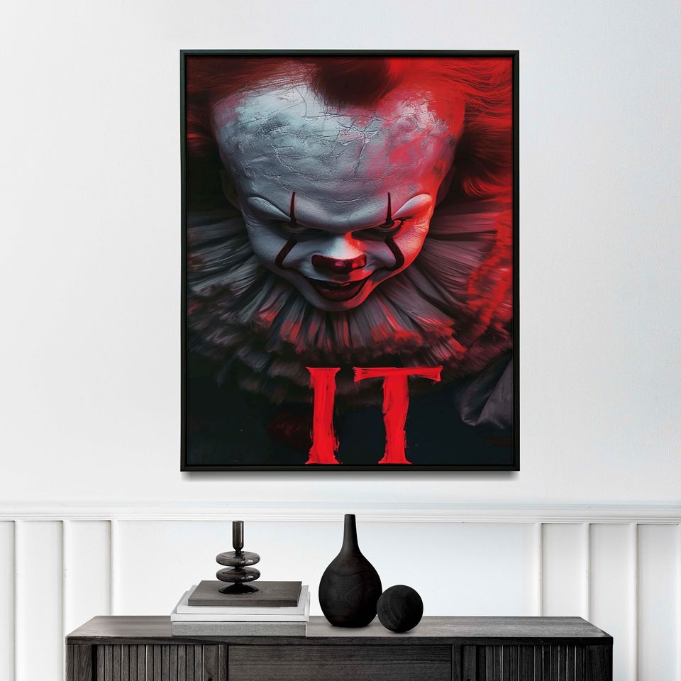 IT Poster, Pennywise Poster, Wall Decor