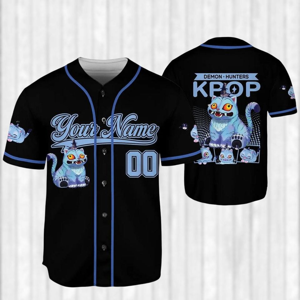 Personalized Kpop Demon Hunters Baseball Jersey