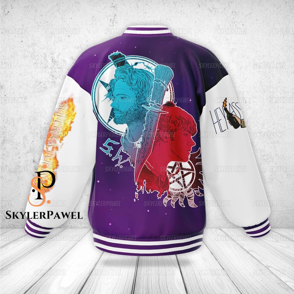 Supernatural Baseball Jacket, Supernatural Jacket, Winchesters Baseball Jacket