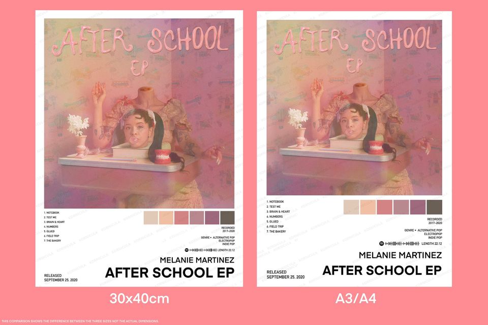 After School EP Poster Melanie Martinez
