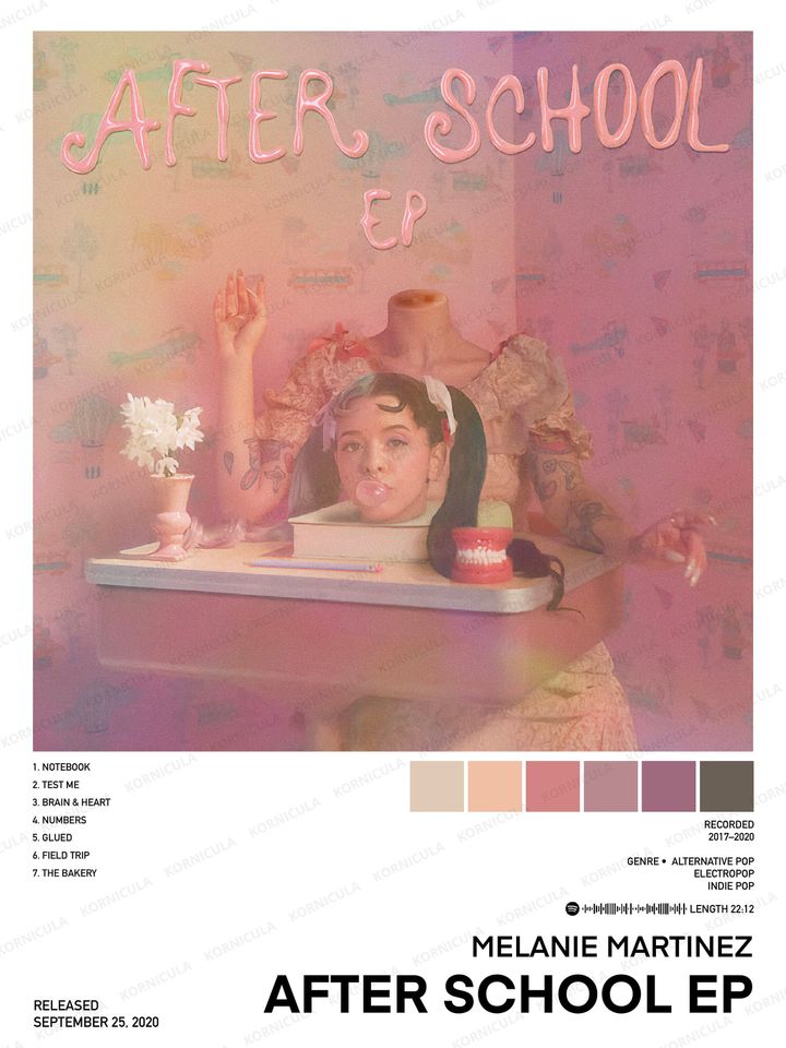 After School EP Poster Melanie Martinez