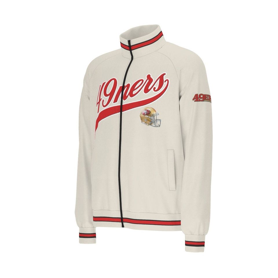 SF 49NER  Raglan-Sleeve Stand Collar Jacket