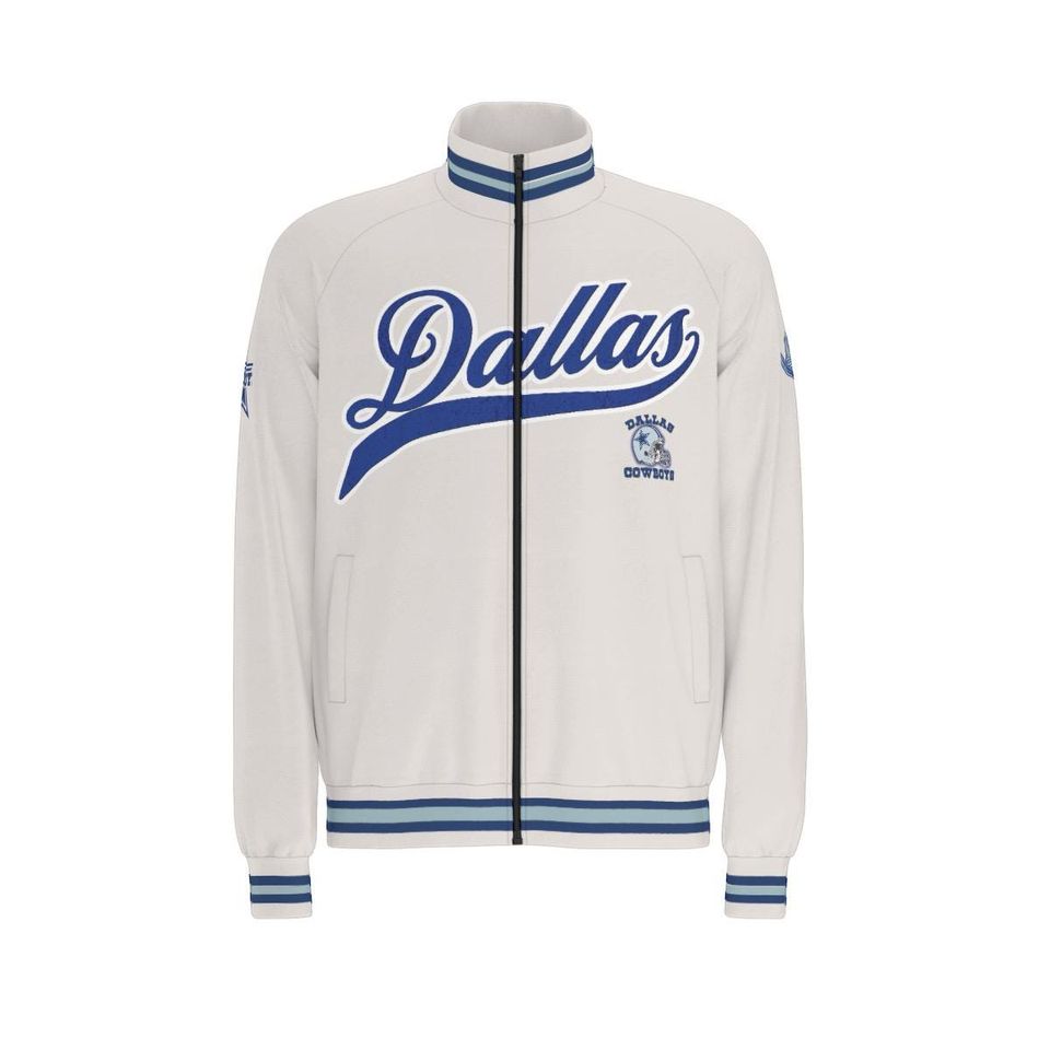Dallas Cowboys  Raglan-Sleeve Stand Collar Jacket