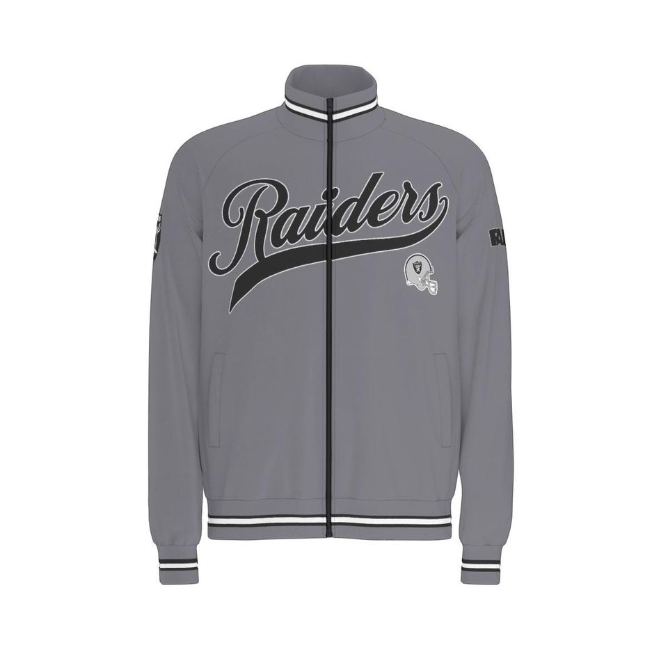 Raiders  Raglan-Sleeve Stand Collar Jacket
