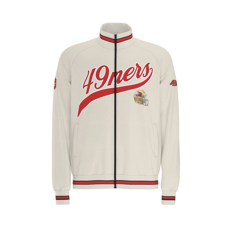 SF 49NER  Raglan-Sleeve Stand Collar Jacket