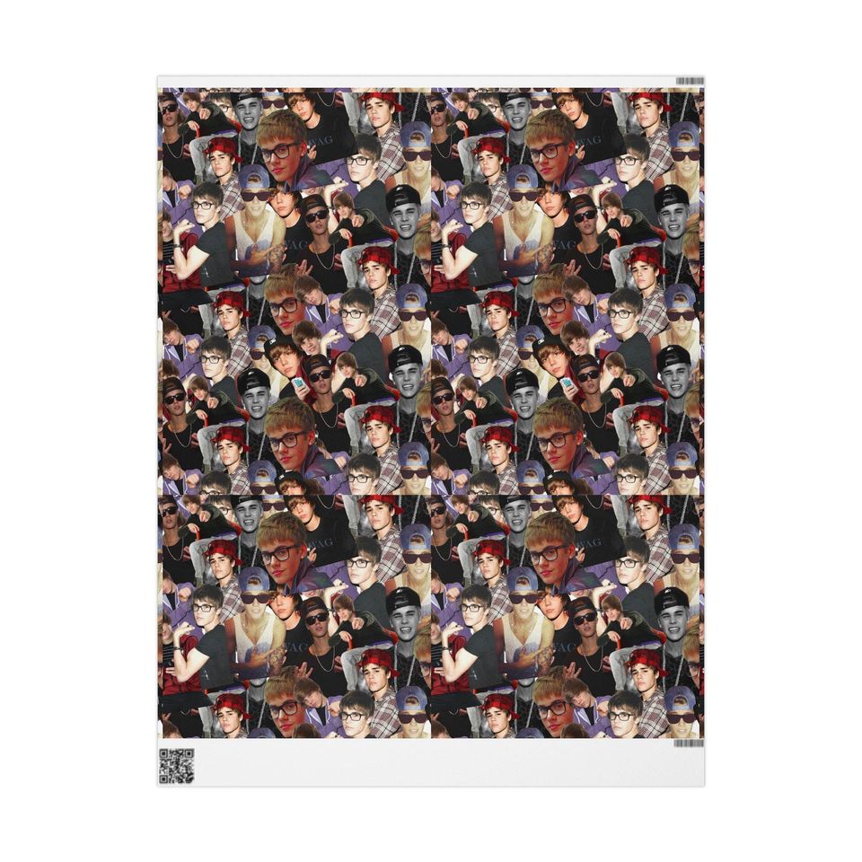 Bieber Wrapping Paper
