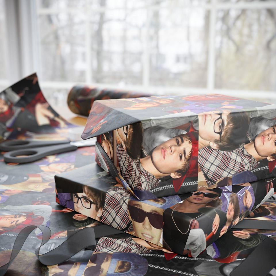 Bieber Wrapping Paper