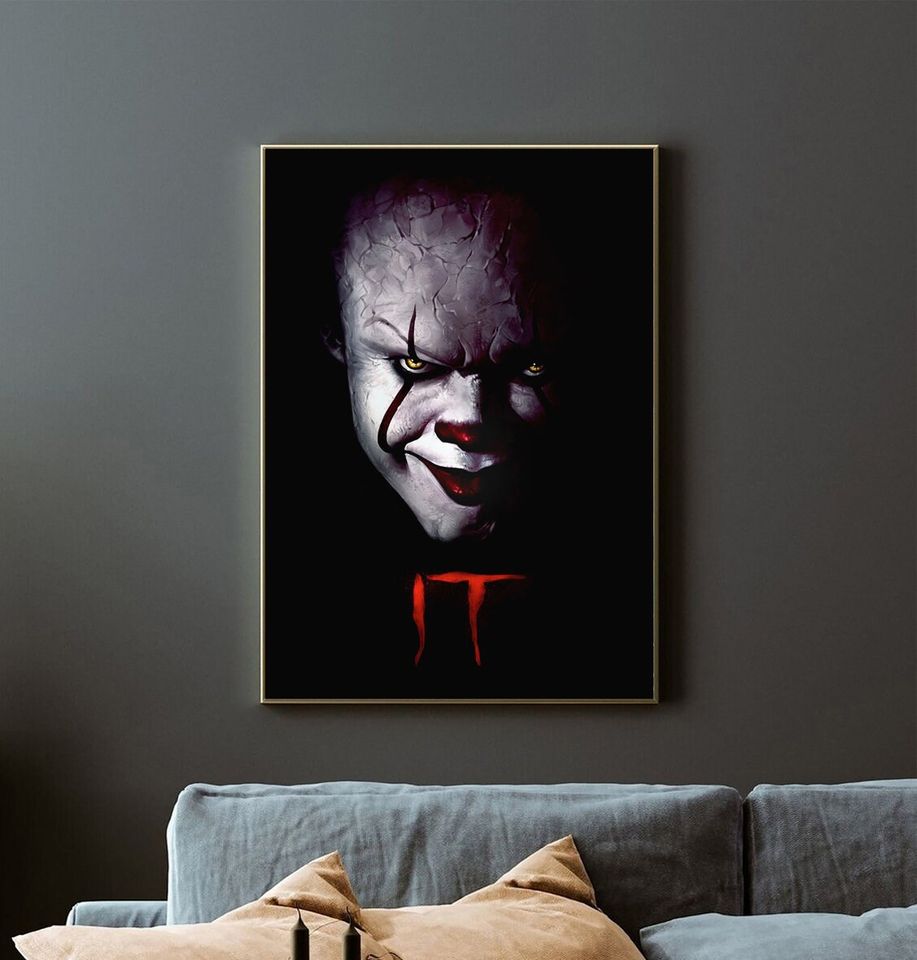IT Poster, Pennywise Poster, Wall Decor