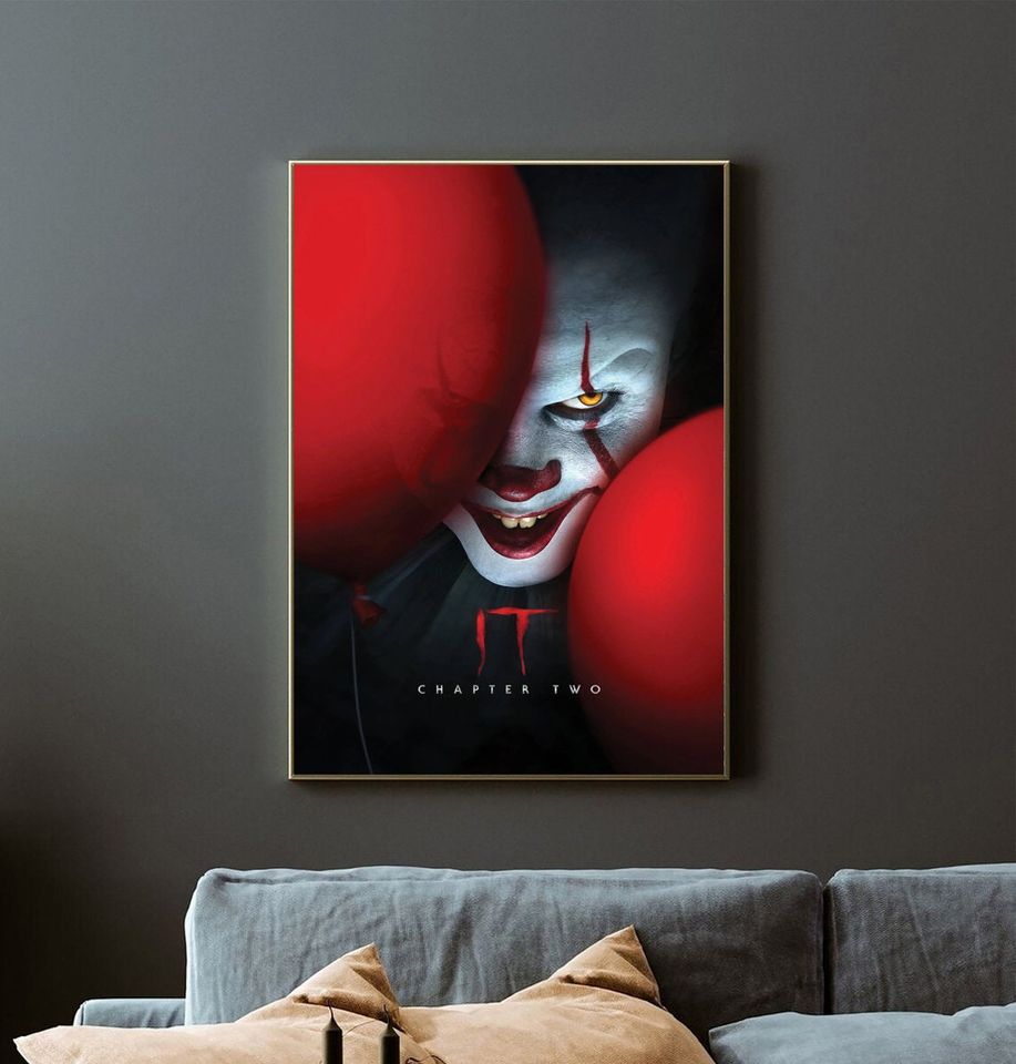 IT Poster, Pennywise Poster, Wall Decor