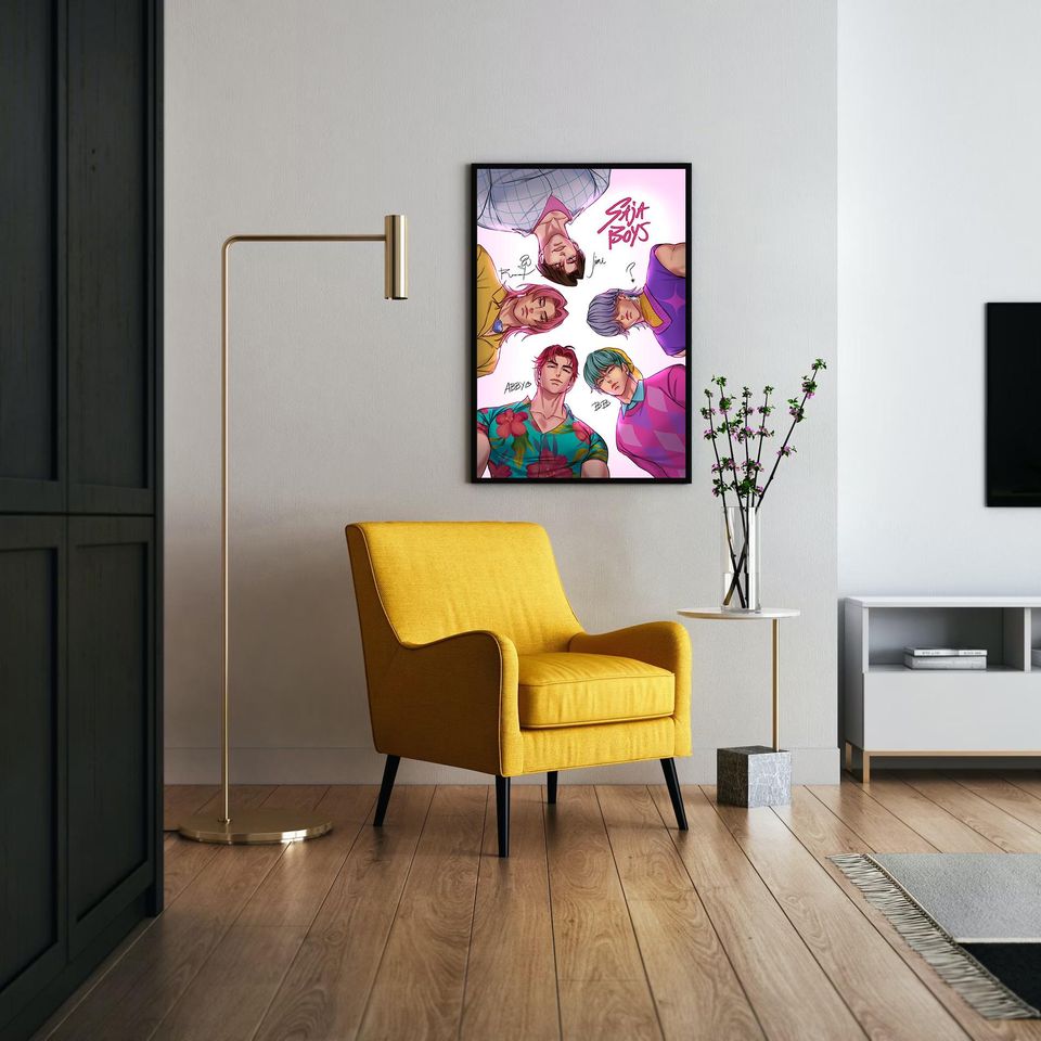 Saja boys K Pop Demon Hunters--Movie Poster