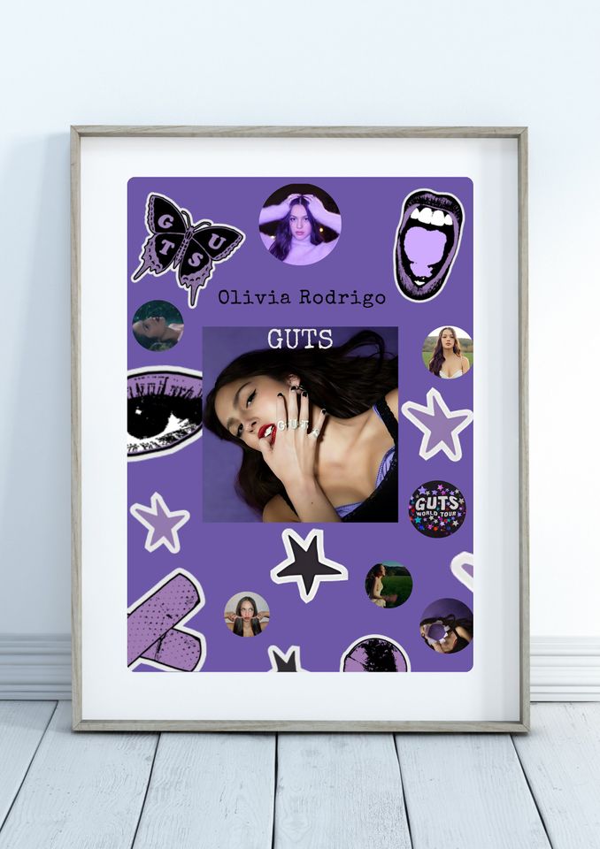 Olivia Rodrigo Poster, Olivia Rodrigo Wall Poster
