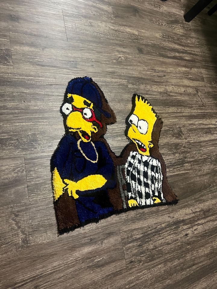 Custom Simpsons X Friday Craig & Smokey Rug