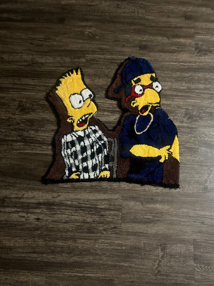 Custom Simpsons X Friday Craig & Smokey Rug