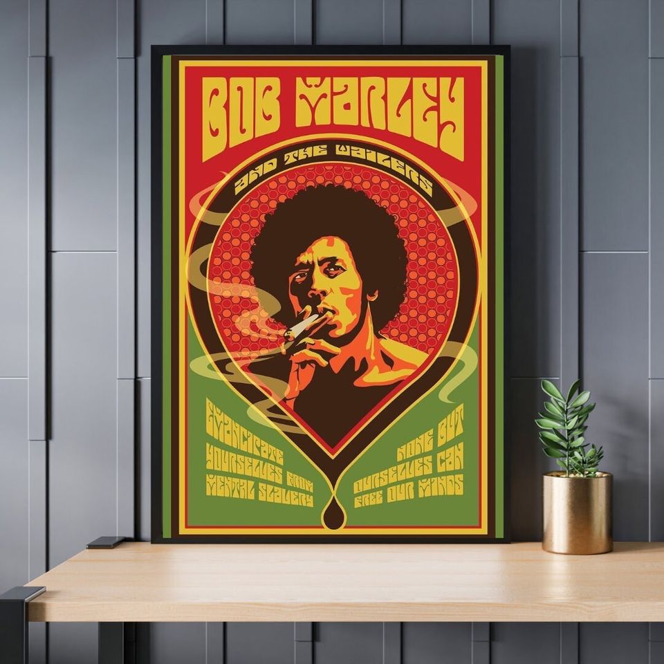 Bob Marley One Love 2024 Poster, Bob Marley Poster