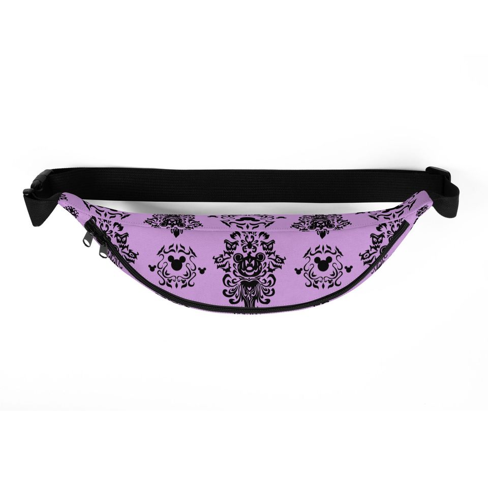 Haunted Mansion Disney Halloween Mickey Pumpkin Fanny Pack