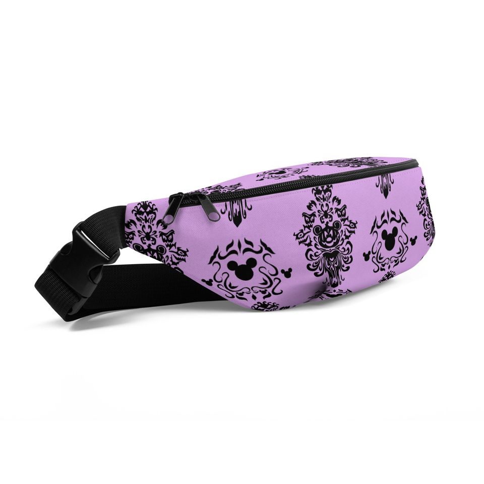 Haunted Mansion Disney Halloween Mickey Pumpkin Fanny Pack