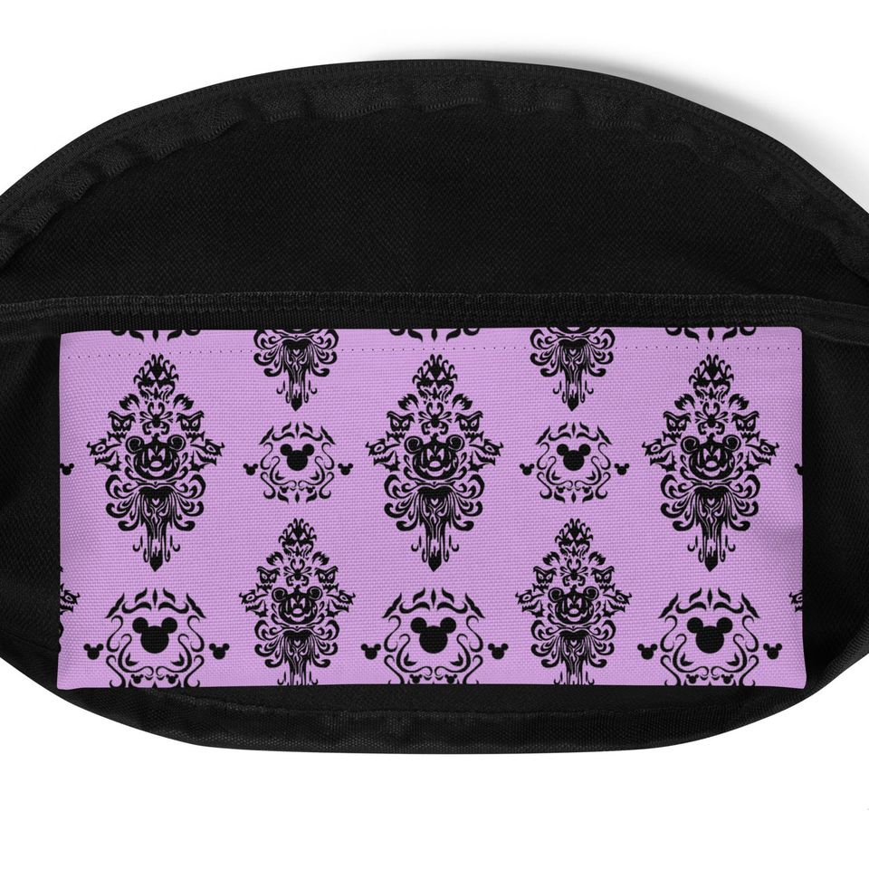 Haunted Mansion Disney Halloween Mickey Pumpkin Fanny Pack
