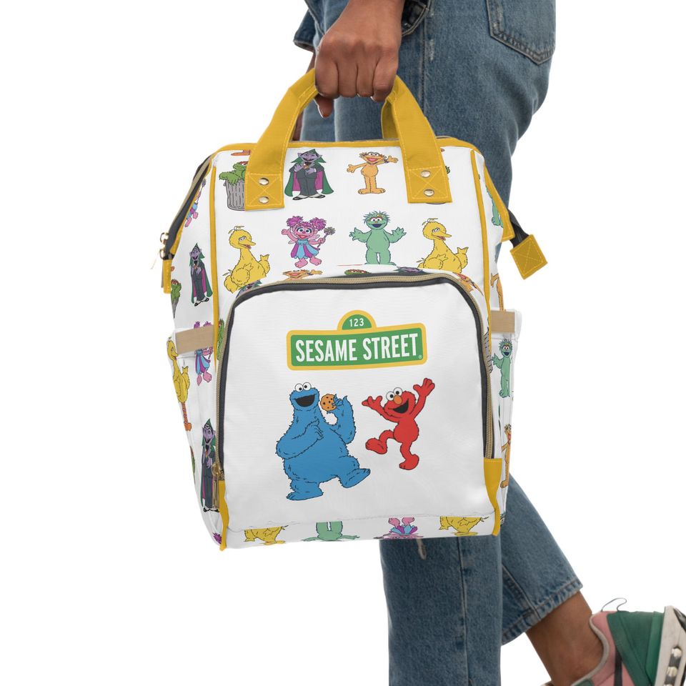Sesame Street Multifunctional Bag Diaper Backpack