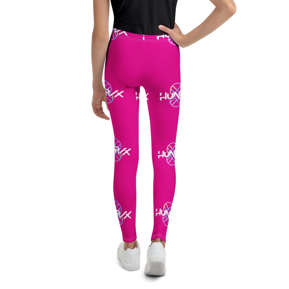 Pink Huntrix Youth Leggings