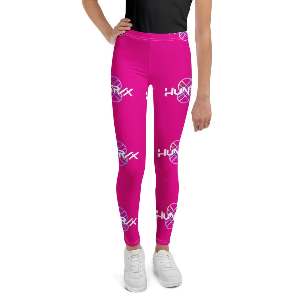 Pink Huntrix Youth Leggings