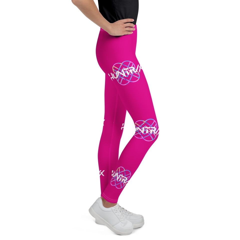 Pink Huntrix Youth Leggings