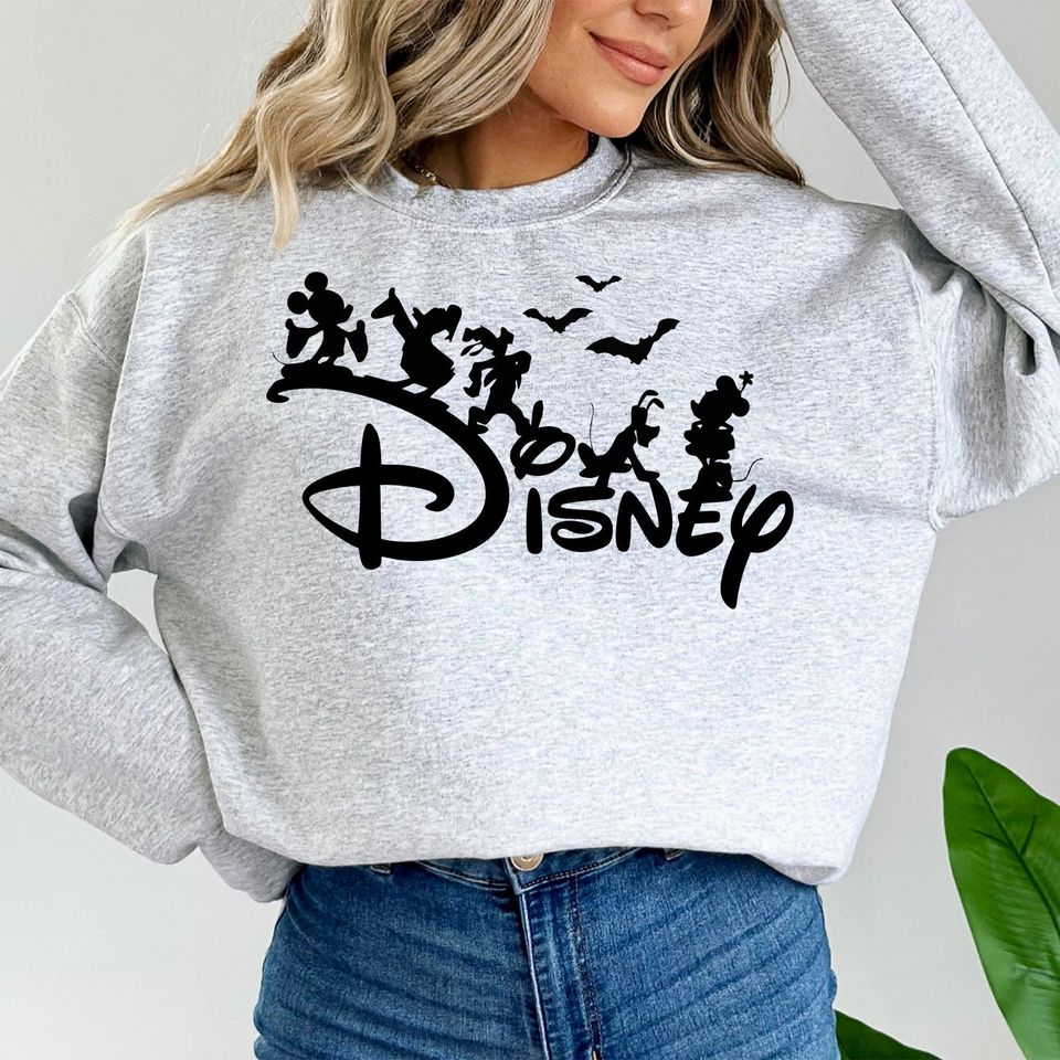 Halloween Mouse and Friends Sweatshirt, Halloween Sweatshirt, Spooky Vibes Shirt