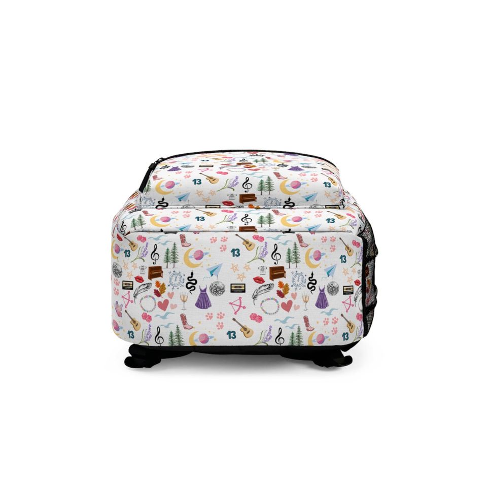 Swifty Backpack Eras: Lightweight School Bag, Taylor Fan Merch
