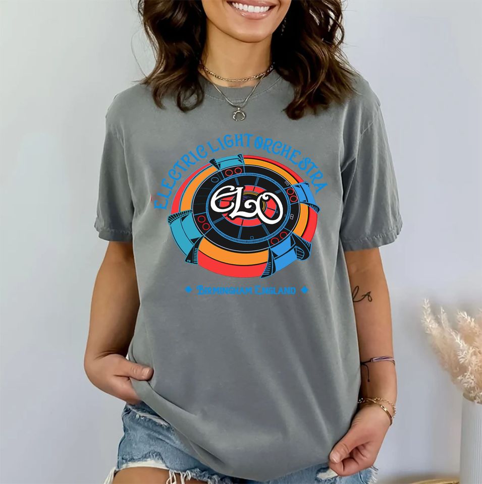 Jeff Lynne'S Elo Rock Band New Gildan T-Shirt