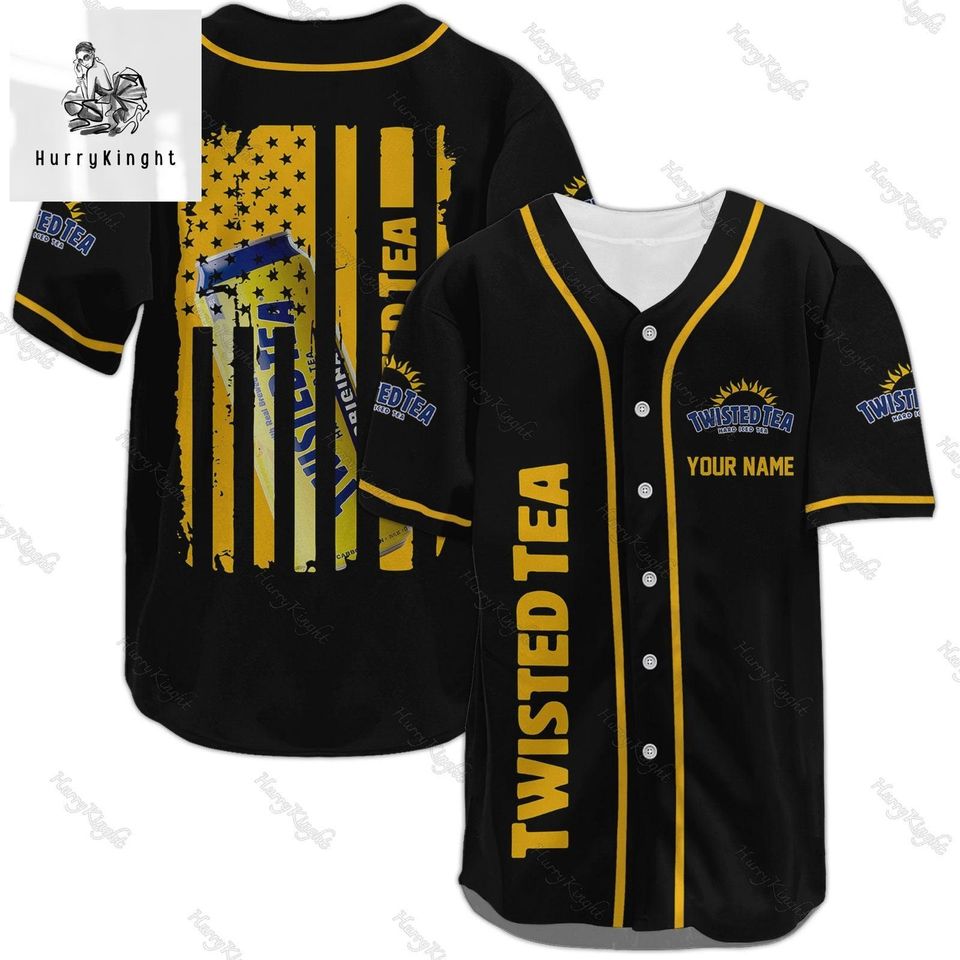 Custom Twisted Tea Shirt, Twisted Tea Baseball Jersey, Twisted Tea Jersey, Twisted Tea Baseball Shirt, Twisted Tea Baseball Uniform