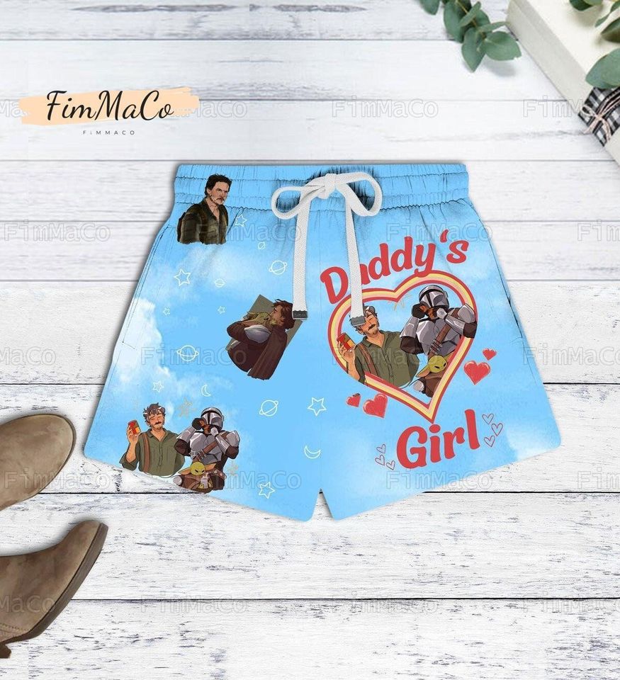 Pedro Pascal in Blue Short Pajama Sets, Pedro Pascal Unisex Gifts