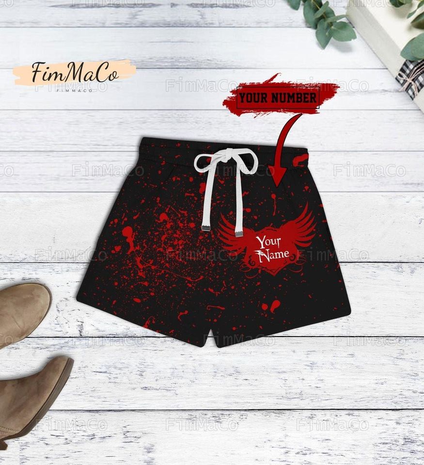 Personalized Vampire Diaries Short Pajama Sets, Vampire Diaries Merch