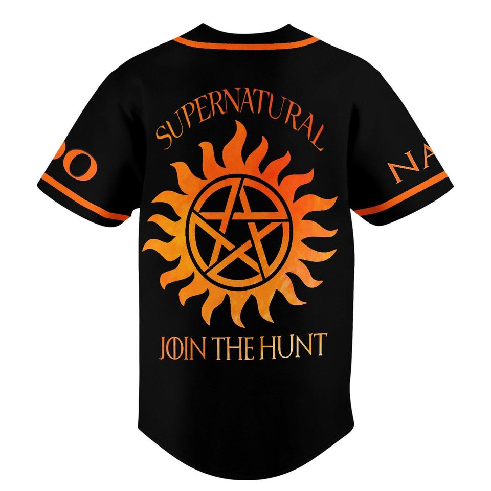Supernatural Jersey Shirt, Custom Supernatural Jersey