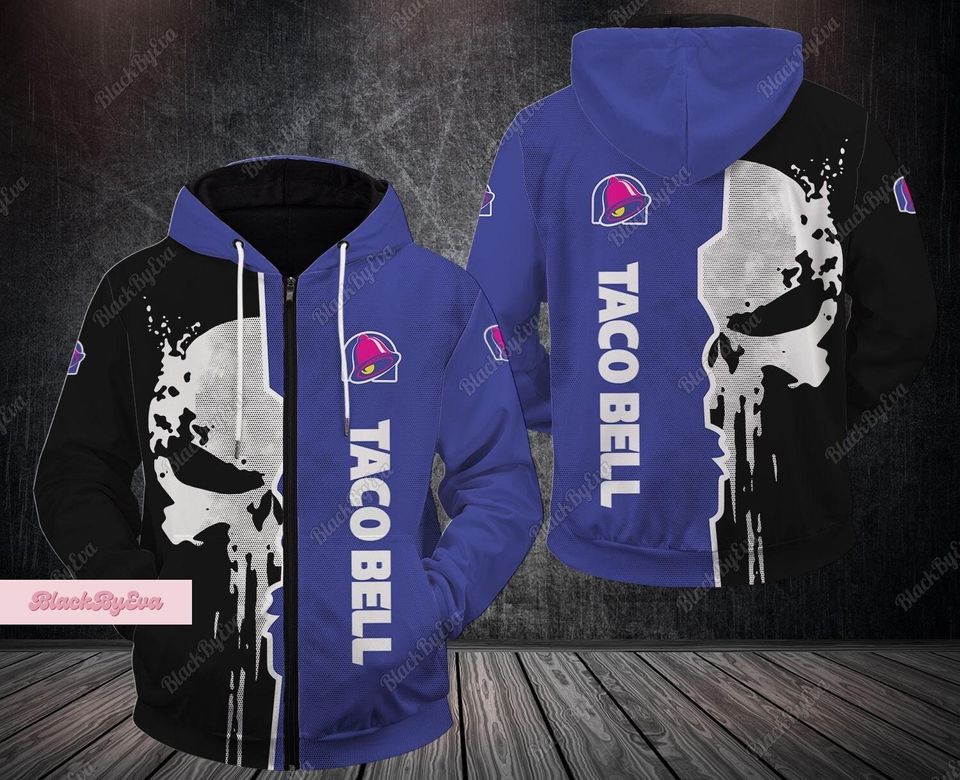 Taco Bell Cake Hoodie, Taco Bell Hot Sauce Hoodie, Taco Bell 3D Hoodie