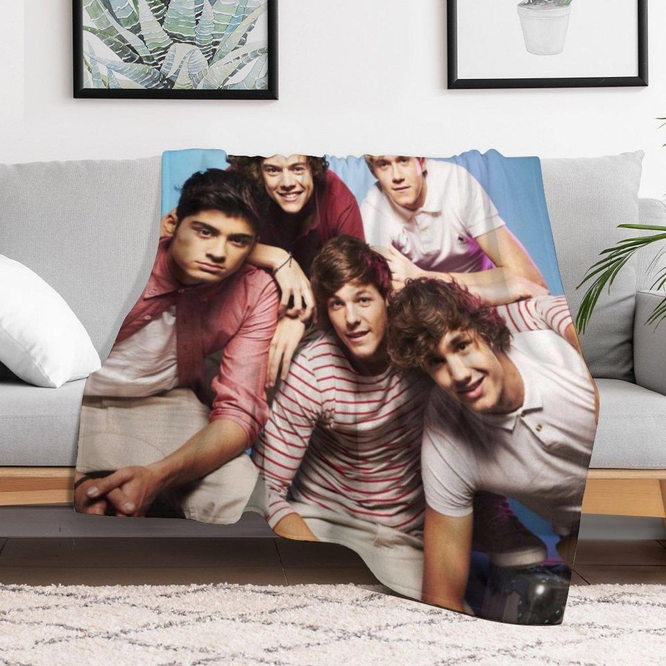 One Direction Blanket Custome Name Comfortable Soft Warm